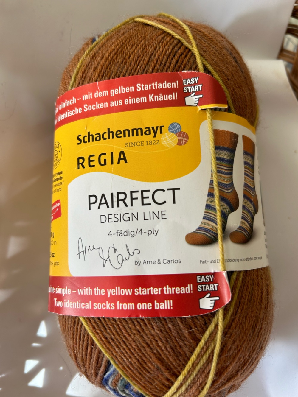 Schachenmayr Regia Pairfect sock yarn